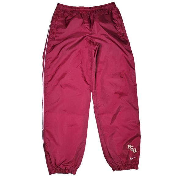 Vintage Y2k Team Nike Florida State FSU Windbreaker Pants Size M Track Training